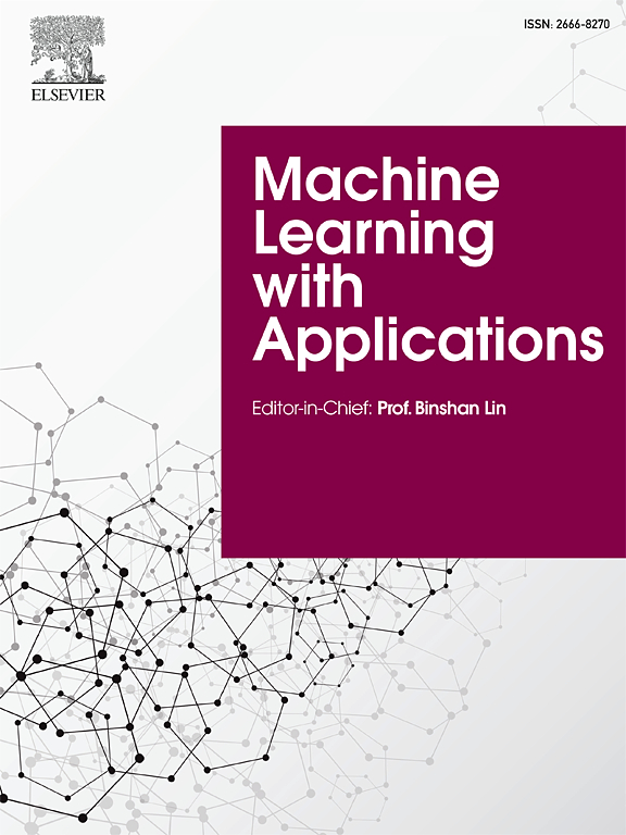 Go to journal home page - Machine Learning with Applications